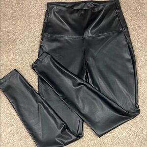 Zenana Outfitters Black Faux Leather Pants